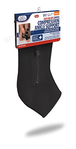 NORTH AMERICAN HEALTHCARE Compression Ankle Support Medium B Cover
