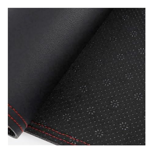 Couverture de tableau de bord en PU noir avec ligne rouge pour Mazda 3 - 3