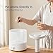 MegaWise Ultrasonic Cool Mist Humidifier | Quiet Operation, Top Fill, Auto Shut-Off | Ideal for Bedroom, Baby Room, and Plants (3.5 L)