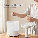 MegaWise Ultrasonic Cool Mist Humidifier | Quiet Operation, Top Fill, Auto Shut-Off | Ideal for Bedroom, Baby Room, and Plants (3.5 L) - Image 4