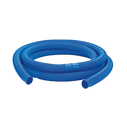 Manguera para piscina, 6 m x 38 mm (6/4"), color azul