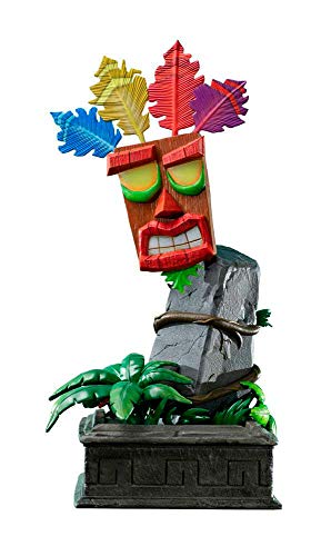 Crash Bandicoot Mini Aku Aku Maschera Statua RESINA