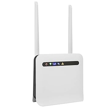 4G LTE FDD/TDD SIM Card Router 4 LAN Port Outdoor CPE Router 4G LTE CPE SIM Card WiFi Router WiFi Hotspot Routers (CP10 EU Plug)