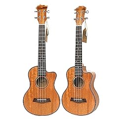 WHYSFX Acoustique de 26 Pouces Ukulele 4 Cordes Guitar Voyage Bois Acajou Instrument (Color : A, Size : 26 inches) - Les Beatles, Paul McCartney, John Lennon, RIngo Starr, George Harrison