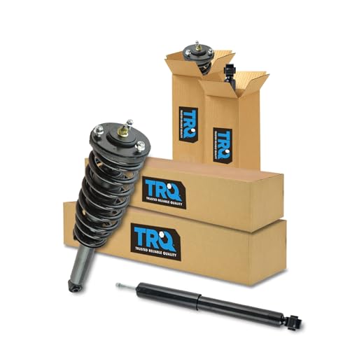 Image of TRQ Front and Rear Complete Strut Assembly & Shock Absorber Kit Shock & Spring Strut Assembly Compatible with 2007-2009 Kia Sorento