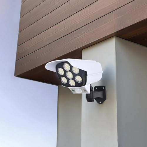 Bionic floodlight solaire LED extérieur étanche avec éclairage sécurité 77 LEDs