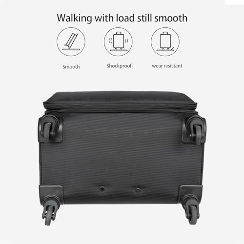 espidoo Softside Luggage 3 Piece Set: Expandable Spinner Suitcase 20/24/28 Inch - Lightweight Travel Luggage with TSA Lock & 360° Wheels for Business & Vacation4