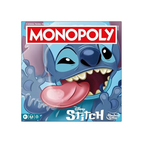 Gioco Da Tavolo Monopoly Disney Stitch Edition - Versione Italiana