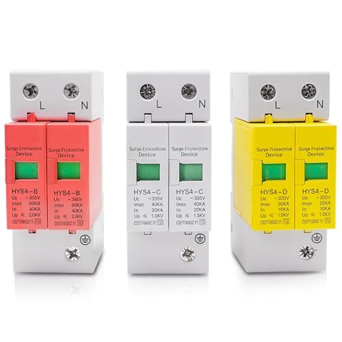 SPD 385V CA 20-40KA dispositif de protection contre les surtensions pour réseau industriel