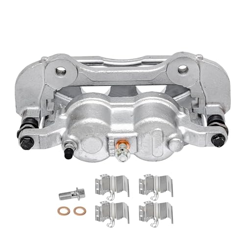 Image of Detroit Axle - Front 2pc Brake Calipers for Chrysler Pacifica