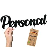 Personal Türschild - Personalabteilung Schild Tür - Büro Deko Schild Arbeit - 3D Druck Schriftzug - Wort Aufkleber - Sticker Klebend - Türschilder Büro - Dekoration aus Kunststoff (M)