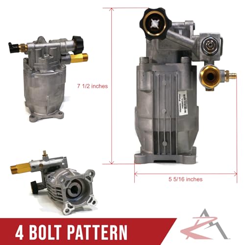 The ROP Shop | Compatible Horizontal Pressure Washer Pump Replacement for Briggs & Stratton 1904, 01904, 01904-0