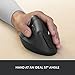 Logitech Lift for Business Left, Vertical Ergonomic Mouse - Left-Handed, Wireless, Bluetooth or Secured Logi Bolt USB, Quiet clicks, Globally Certified, Windows/Mac/Chrome/Linux - Graphite