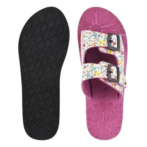 Women Premium Comfortable Stylish |Extra Softnes |Casual Slipper Slides (Blue, 5)-image-5