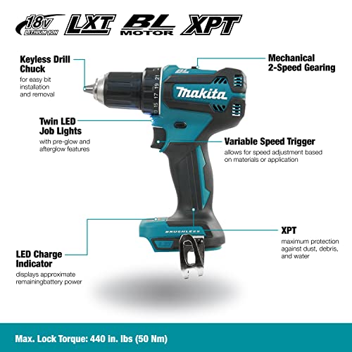 Makita DDF485RTJ3 - vue 7