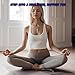 Adjustable Breathing Necklace to Stop Smoking,Anxiety Mindfulness Pendant- Stainless Steel Sensory Fidget Quit Vapingtools Jewelry for Focus & Calm with Refillable Mint Pods Stop Smoking
