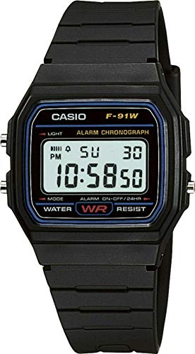 Casio Collection Men F-91W-1YEG Digitaluhr