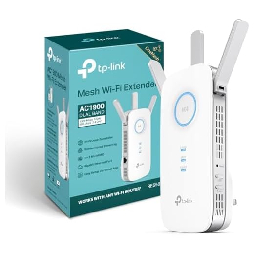 TP‑Link RE550 AC1900 High‑Power Wi‑Fi Extender