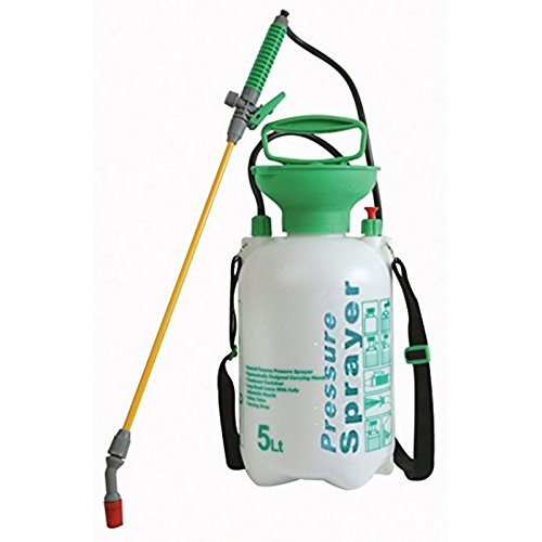 FAST WORLD SHOPPING ® Spruzzino A Pressione 5 Litri Nebulizzatore Manuale Pompa Irrigazione Spruzzatore A Spalla Annaffiatoio Becco Lungo Spruzzino A Tracolla