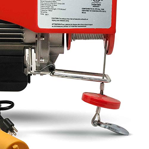 image for Five Oceans 2200 Lbs Electric Overhead Hoist Lift Crane Ceiling Garage