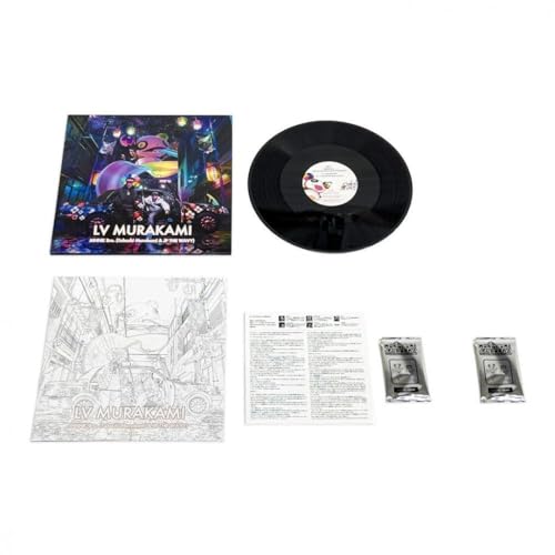 [ふるさと納税限定セット]12 inchレコード盤『LV MURAKAMI』トレーディングカード2パック入り