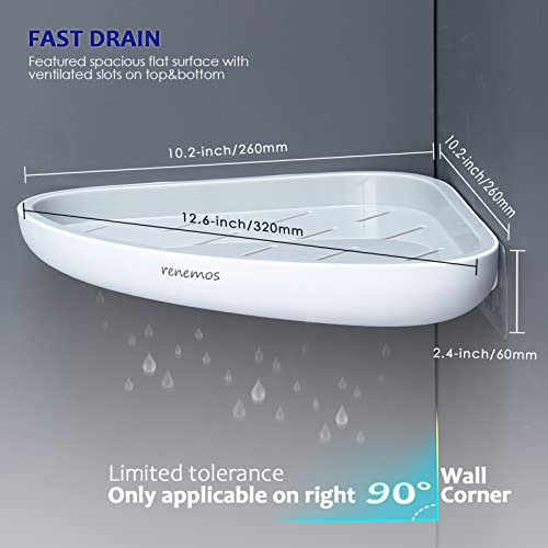Renemos Corner Shower Caddy, Shower Shelves Wall Mount thumb #3