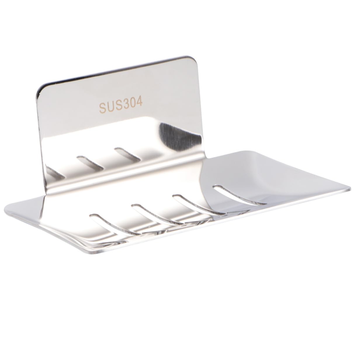Jabonera de Acero Inoxidable 304 Plata 1 Pieza para Baño