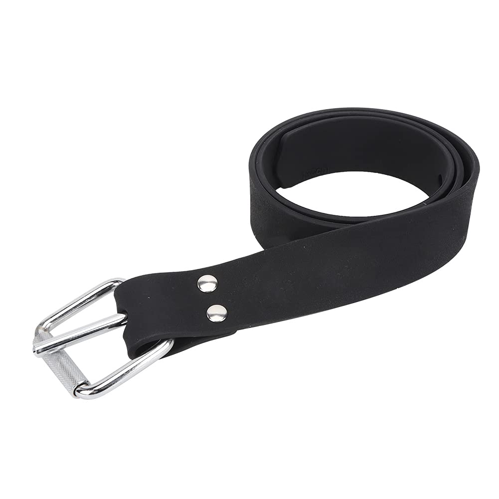 Silicone Plongée Poids Ceinture Léger Haute Résistance À Libération Rapide en Acier Boucle sous Marine Plongée en Apnée