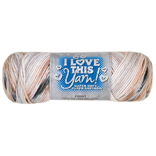 Image of Hobby Lobby Print I Love This Yarn, 418 Sand Dunes, Set of 2 | 4 Medium Weight, 252 Yards Per Skein