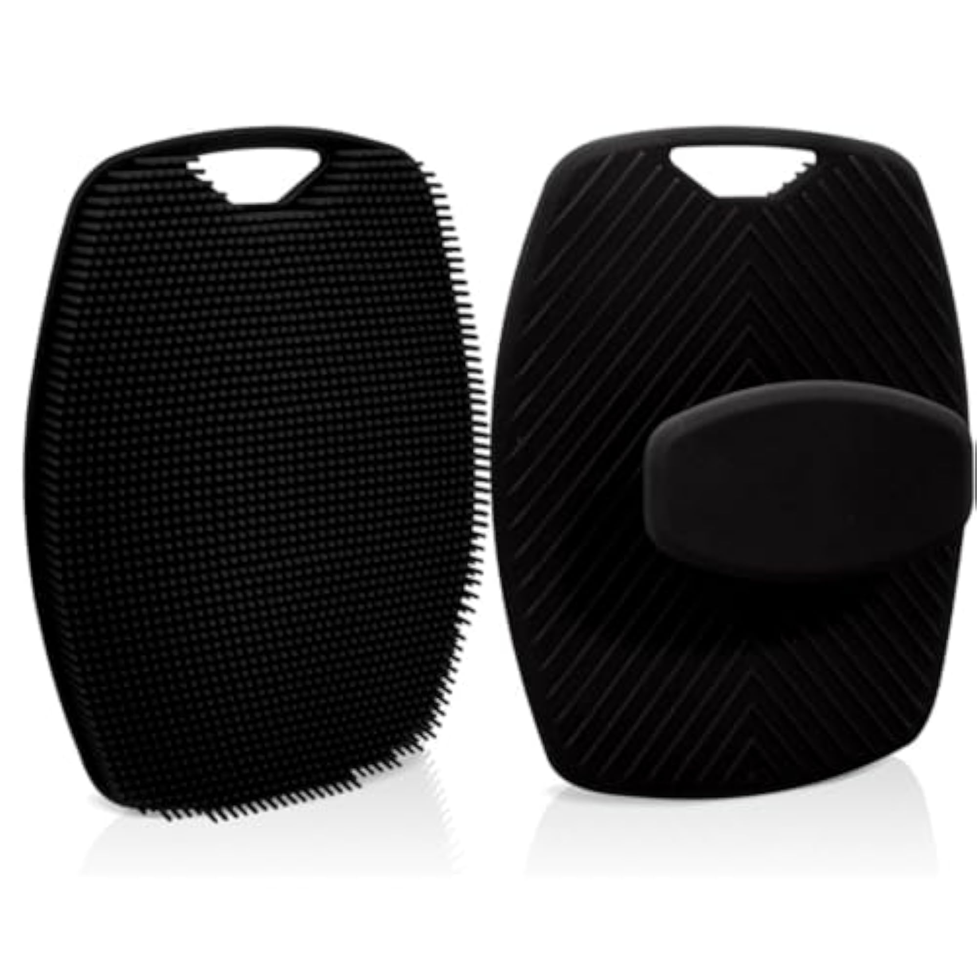 Silicone Body Scrubber for Bath, Exfoliating Brush with Soft Bristles