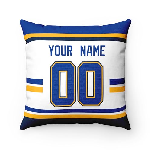 Image of ANTKING Throw Pillow 2 Packs Personalized Custom Any Name Number for Men Women Boy Gifts