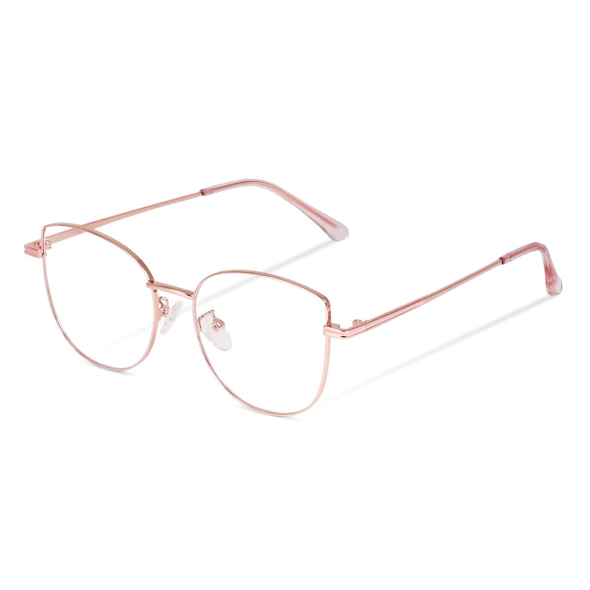 Poshh Eyewear Blue Light Blocking Computer Eyeglasses for Women | Premium Cat Eye Glasses | Anti Glare & UV Protection frames |