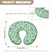 Mintulipy Nursing Pillow Cover, Fits The Original Support for Breastfeeding, Bottle Feeding, and Bonding Lemon Leaf Soft Comfortable Slipcover for Baby Girl and Boy