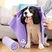 セームタオル ペット用 吸水速乾タオル 犬用・猫用 超吸水 チョウキュウスイ素材 柔らかく肌に優しい お風呂上がりの体拭きに最適 耐久性 洗車・業務用 多目的タオル プレゼントにも最適