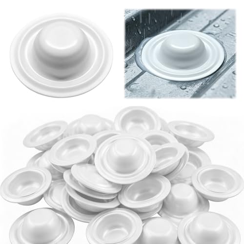 30Pcs Metal Screw Roof Caps Screw Covers for Protecting Screw Heads Easy to Install for Leak Protection Weather Protection and DIY Home Improvement