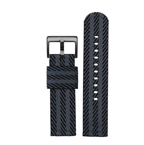 [���X] 24mm �����Y �i�C�����X�g���b�v �J�V�I�Ή� meiqiao01PROTREK PRW-6600 PRG-600YB PRG-650 GA2000 �N�C�b�N�����[�X �X�|�[�c �t�@�b�V���� �L�����o�X �E�H�b�`�o���h �u���X���b�g(Black