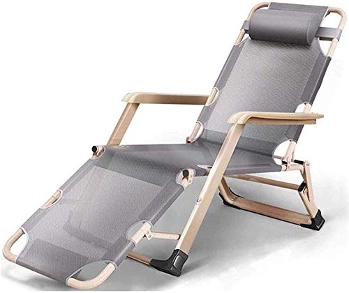 Silla de patio de jardin individual con reclinacion ajustable 2