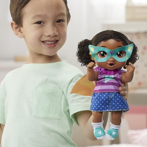 Baby Alive Super BFF Tilly Tinker Black Hair Dress Up Baby Doll Playset, 11 Inches, Toys for 3 Year Old Girls & Boys & Up (Amazon Exclusive) - image 9