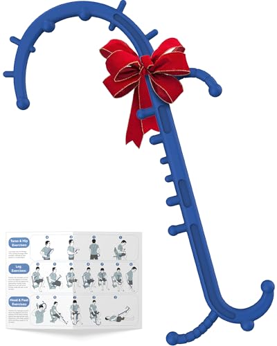 Cubetoou Back and Neck Massager for Pain Relief Deep Tissue, Upgraded Full Body Trigger Point Cane...