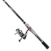 PLUSINNO Spinning Rod Reel Combos Full KIT Telescopic Fishing Rod Pole Reel Line Lures Hooks Fishing Carrier Bag Case Accessories Fishing Gear Organizer