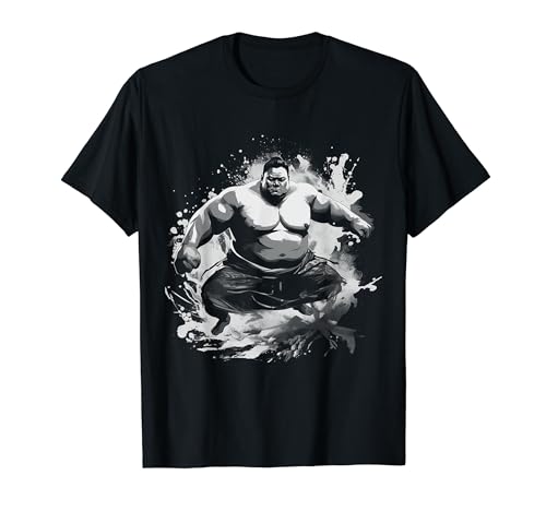 Sumo Wrestler Japón Sumo Fighter Lucha Libre Japonés Vintage Camiseta
