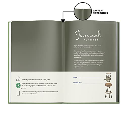 Image of Classmate 3D Craft Notebooks - Unruled & Pulse Flexi Journal Planner, Unruled, 172 Pages