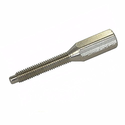 Tornillos de extensión M3,5 x 35 mm, latón niquelado (BNP) ideales para interruptor de extensión y tornillos de enchufe, paquete de 100 pernos de extensión Cover