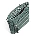 Vera Bradley Women's Performance Twill Triple Zip Hipster Crossbody Purse, Olive Leaf, One Size