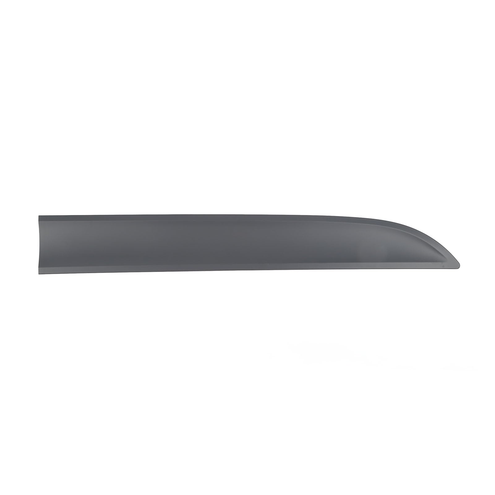 Jeffergarden Front Türuntere Zierleiste Schwarz ABS, Türschutzleiste, für