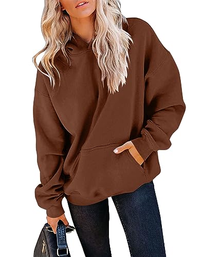 Sweats à capuche femmes en polaire légère avec poche kangourou isolante