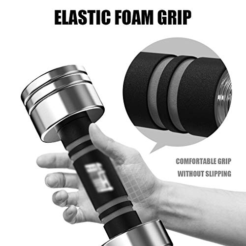 Dumbbells Gewichten Dumbbells, Verstelbare En Demonteerbare Gewichtsset Van Puur Staal, De Dames Oefenen Het… - Afbeelding 7