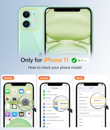Image of FNTCASE for iPhone 11 Phone Case, Fit for Magsafe, Full Camera Protection