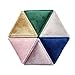 OJEVMLFVQ Ring Box 5pcs Jewelry Packaging Box In Velvet Triangle For Ring Fashionable Women(PURPLE)