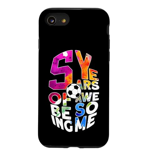 5 Year of Being AWESOME FOOTBALL 5th BIRTHDAY �X�}�z�P�[�X iPhone SE (2020) / 7 / 8 �p